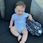 Hazel Keech Instagram - And just like that my little ray of sunshine turns 6 months 🌞! Its a pleasure to watch you explore and learn new skills everyday. Thank you for making me your mummy, its a role I treasure. Happy 6 Months Orion ❤️👶🏼