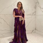 Hazel Keech Instagram - I dont know why instagram isnt letting me post so im gonna try this for the 3rd time…. After what feels like a decade i glammed up bollywood style to celebrate the opening of NMACC with my beloved glam team @gavinmiguelofficial and @cheragsmagicalmakeovers I want to say thank you to Gavin for being as sweet and dependable as the day we first met, being one of the few designers that never degraded me for having curves even at my thinnest ❤️ i loved this purple delight Thank you to Cherag for being the sweetest, most positive and fixer-of-all things especially last night when my jewellry people dediced to not send jewellery at the last minute, thanks for helping me and keeping me relaxed ❤️ Thank you @jewellerybyasthajagwani for helping me find @minerali_store who did stepped and saved the day and sent me jewellery last night… Astha you are the epitomey of whats friendship is, thank you ❤️ Also thanks @zaheer_khan34 for letting my husband @yuvisofficial have 2 wives for the night, a foreign one and a desi one @sagarikaghatge What a lovely night it was Outfit- @gavinmiguelofficial HnM- @cheragsmagicalmakeovers Jewellry- @minerali_store