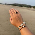 Hazel Keech Instagram – My favourite beach accessory @threadsthatbindandco