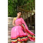 Helly Shah Instagram - Let your saree do all the talking 🌟🥰 Styled by @akankshakawediastyle Outfit by @raw_mango Jewellery by @theater.xyz @_shophermosa_ Clicked by @snehzala #namastevietnam #namastevietnamfestival #iffw #namastevietnam2023