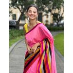 Helly Shah Instagram - Let your saree do all the talking 🌟🥰 Styled by @akankshakawediastyle Outfit by @raw_mango Jewellery by @theater.xyz @_shophermosa_ Clicked by @snehzala #namastevietnam #namastevietnamfestival #iffw #namastevietnam2023
