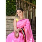 Helly Shah Instagram - Let your saree do all the talking 🌟🥰 Styled by @akankshakawediastyle Outfit by @raw_mango Jewellery by @theater.xyz @_shophermosa_ Clicked by @snehzala #namastevietnam #namastevietnamfestival #iffw #namastevietnam2023