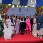 Helly Shah Instagram - Some pictures and snippets that I forgot to post ✨ Slide 1 to 5 - Independence Day Celebration with the Consulate General of India in Vietnam @cgihcmc and other delegates . What a proud moment ❤️ Slide 6 - With the most humble @anupampkher sir 🥹 He is truly the best and so much to learn from ❤️ Slide 7 - Dancing our hearts out on Kajra re at the grand opening with Alisha Chinai Ma’am and @avikagor 😄 Slide 8 - With madam CG , spouse of the Consulate General of India Mr. Sethi sir . Slide 9 & 10 - At the film seminar between Indian and Vietnamese Cinema . #namastevietnam #namastevietnamfestival #iffw #namastevietnam2023