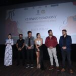 Helly Shah Instagram - For the world premier of KAYA PALAT at the Namaste Vietnam Festival ✨ This was the first time I saw myself on the big screen and I have to admit , it definitely felt really different but beautiful 🌟 KAYA has been a character that I tried to play super organically and spontaneous and It felt good to see her onscreen for the first time after we shot last year . Thank you @rahatkazmifilms @shoib_nikash_shah @tariqkhanfilms for all the love and support that you all always give me ❤️ Thank You @rahulsbali for giving us this platform and ofcourse your love ✨❤️ Hope you all like KAYA too whenever it comes out 🧿❤️ #namastevietnamfilmfestival namastevietnam #iffw #namastevietnam2023 🌟 Styled by @akankshakawediastyle Outfit by @elibittonofficial Earrings by @aquamarine_jewellery Ring by @upakarna Hair by @hua_dung93