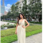 Helly Shah Instagram - Desi girl vibes in Vietnam ❤️ Styled by @akankshakawediastyle Outfit by @kaaishabyshalini Earrings by @zevarking Rings by @upakarna