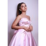 Helly Shah Instagram - In my happy girl era 🌟 Also , you think i am too late for the barbie trend ?? Koi na chalta hai , Better late than never 😉 Transformation by ~ @makeupbynidhhikaushal Clicked by ~ @advait_vaidya Beautiful Outfit by ~ @michellerodriguesbridal
