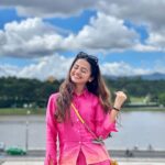 Helly Shah Instagram - More days like these , pls & thanks 🙂 Outfit: @alluviajaipur Styling: @styling.your.soul DaLat, Vietnam