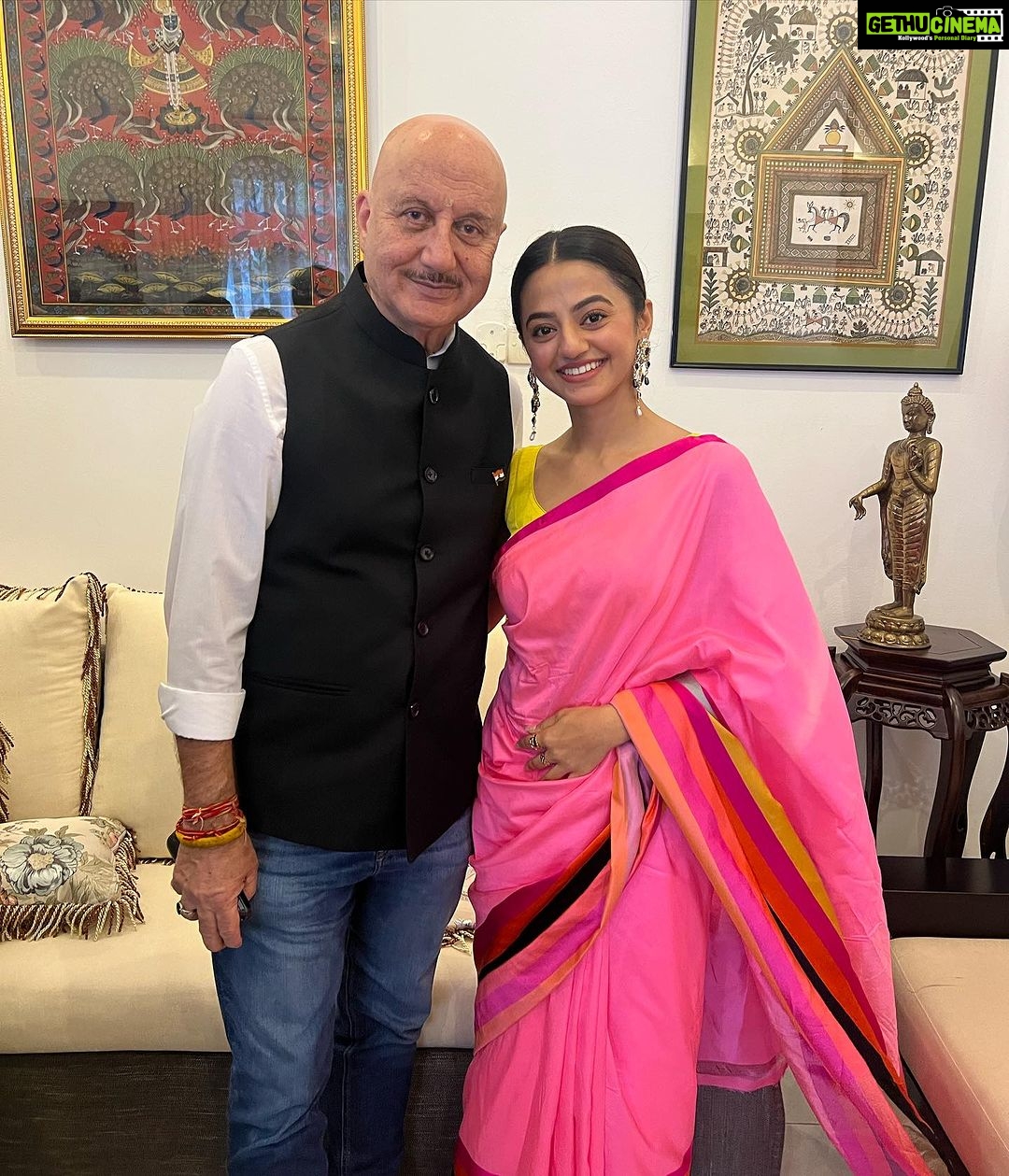 Helly Shah Instagram - Some pictures and snippets that I forgot to post ✨ Slide 1 to 5 - Independence Day Celebration with the Consulate General of India in Vietnam @cgihcmc and other delegates . What a proud moment ❤️ Slide 6 - With the most humble @anupampkher sir 🥹 He is truly the best and so much to learn from ❤️ Slide 7 - Dancing our hearts out on Kajra re at the grand opening with Alisha Chinai Ma’am and @avikagor 😄 Slide 8 - With madam CG , spouse of the Consulate General of India Mr. Sethi sir . Slide 9 & 10 - At the film seminar between Indian and Vietnamese Cinema . #namastevietnam #namastevietnamfestival #iffw #namastevietnam2023