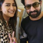 Himaja Instagram - No words 🤩 @jrntr ✨️ #fanmoment #siima #mademyday #devara #ntr #jnntr #happyflight