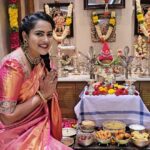 Himaja Instagram - Happy Varalakshmi Vratham 🙏 #varalakshmivratham #godblessyou #festival