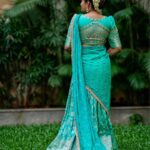 Himaja Instagram - 😍Life is too short to be wearing anything but your best outfit Outfit by @anu_attires Jewellery by @crazycollections_jewels #designer #designerwear #halfsaree #lehenga #dress