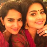 Himaja Instagram - Happy Birthday Akkaluuuuu😘😘😘😘😘😘😘😘😘😘😘 U R LOVE #sneha #snehaprasanna #sister#sisterlove #sisters @realactress_sneha #vinayavidheyarama