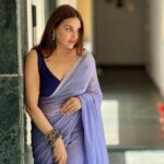 Himanshi Khurana Instagram - Happy Raksha Bandhan 🪻 Saree @eternitybysakshi