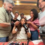 Hina Khan Instagram - Team HK at work.. Miss u @heenaladjoshi