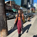 Hina Khan Instagram - And she continued.. #fallfashion