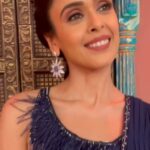 Hrishitaa Bhatt Instagram - Smiles are always in style 😀 . . . Styled by - @stylebyriyajn Assisted by- @moreprachi__ Outfit- @kmbykavita × @devampandeyofficial Jewellery - @dishisjewels × @prtainment Managed by - @moushumibanerji . . . #reels #hrishitaabhatt #bollywood #fashion #bollywoodactress #bollywoodreels #reelkarofeelkaro #bollywoodfashion #bollywood #actress