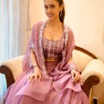 Hrishitaa Bhatt Instagram - Wearing pink, spreading love 💗 . . . . Styled by - @stylebyriyajn Assisted by- @moreprachi__ Outfit- @farhasyedofficial Managed by - @moushumibanerji . . . #hrishitaabhatt #bollywoodactress #mumbaiinfluencer #mumbaiinstagrammers #mumbaidaily #mumbaigram #mumbaifashion  #bollywoodfashion #bollywoodstyle #indianactress #pinkoutfit #outfitinspiration #pink #lookoftheday #outfitoftheday #ootd
