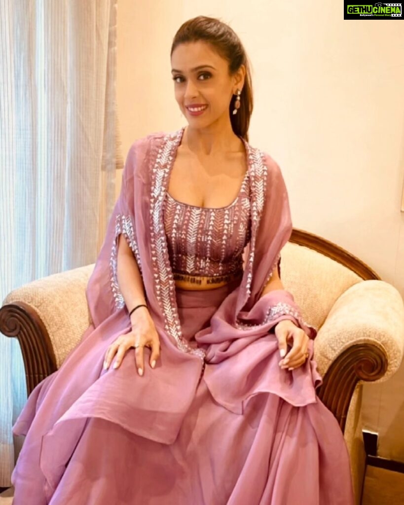 Hrishitaa Bhatt Instagram - Wearing pink, spreading love 💗 . . . . Styled by - @stylebyriyajn Assisted by- @moreprachi__ Outfit- @farhasyedofficial Managed by - @moushumibanerji . . . #hrishitaabhatt #bollywoodactress #mumbaiinfluencer #mumbaiinstagrammers #mumbaidaily #mumbaigram #mumbaifashion  #bollywoodfashion #bollywoodstyle #indianactress #pinkoutfit #outfitinspiration #pink #lookoftheday #outfitoftheday #ootd