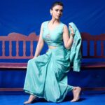 Hrishitaa Bhatt Instagram - Nothing but blue shines 💙 . . . . Styled by - @stylebyriyajn Assisted by- @moreprachi__ Outfit - @shivangiagarwalofficial_ Jewellery- @sonisapphire MUA- @manish_kerekar Hair by - @kavitahairstyles Clicked by - @anirudh_ramteke @abhi_nair1997 Managed by - @moushumibanerji . . . . . . #hrishitaabhatt #bollywoodactress #mumbaiinfluencer #mumbaiinstagrammers #mumbaidaily #mumbaigram #mumbaifashion  #bollywoodfashion #bollywoodstyle #indianactress #outfitinspiration #lookoftheday #outfitoftheday #ootd