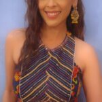Hrishitaa Bhatt Instagram - Life is better when you're cheerful 😊 . . . Styled by - @stylebyriyajn Assisted by- @moreprachi__ Outfit- @dhwajacouture Jewellery - @adwitiyacollection × @mediatribein Managed by - @moushumibanerji . . . #reels #hrishitaabhatt #bollywood #fashion #bollywoodactress #bollywoodreels #reelkarofeelkaro #bollywoodfashion #bollywood #actress