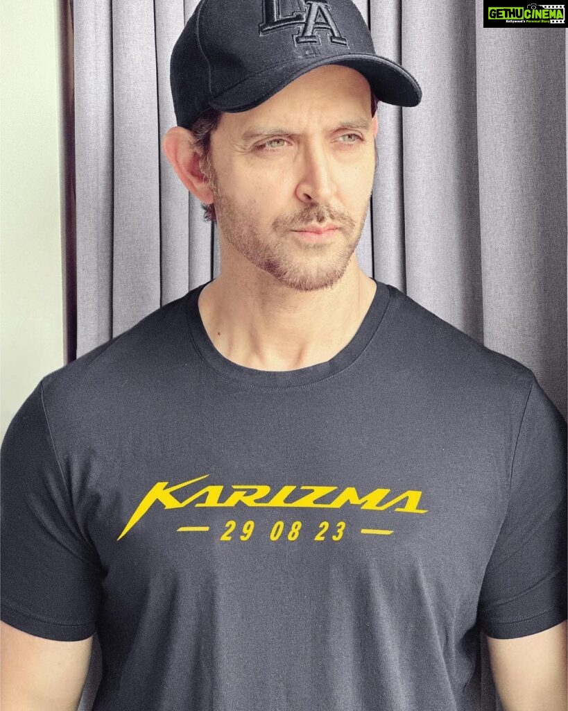 Hrithik Roshan Instagram - The comeback we've all been waiting for! New Karizma XMR - Launching 29.08.2023 Get ready to #LiveTheLegend #Ad