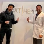 Hrithik Roshan Instagram - Happy birthday Dr. Darshan. Keep filling our lives with the best of health hacks . May all our NEXT years be full of HEALTH! Stay amazing 👊 @darshanshahmd #Nexthealth #LA