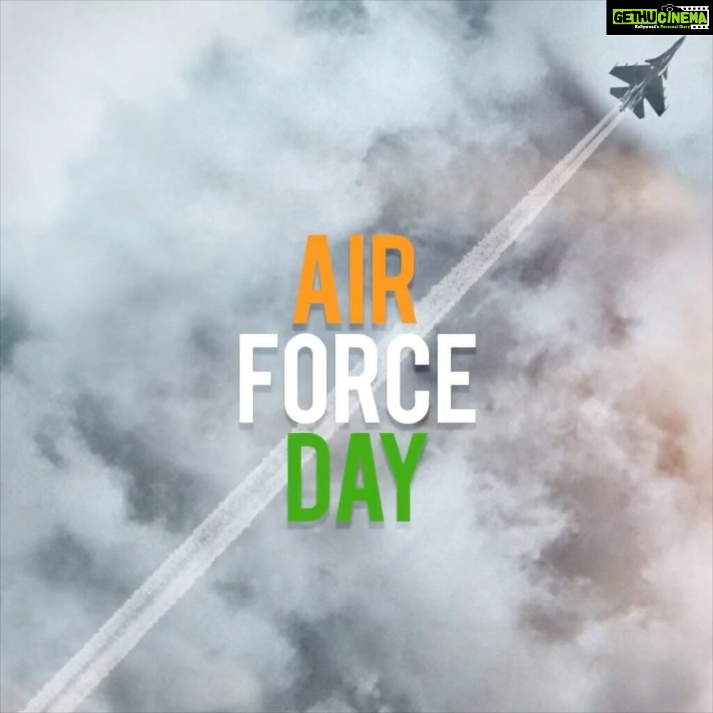 Hrithik Roshan Instagram - They soar through our skies with pride & glory and carry with them an unwavering commitment to ensure our nation’s safety & security. This Air Force Day, team #Fighter salutes the Warriors of our glorious Indian Air Force!🇮🇳 #JaiHind