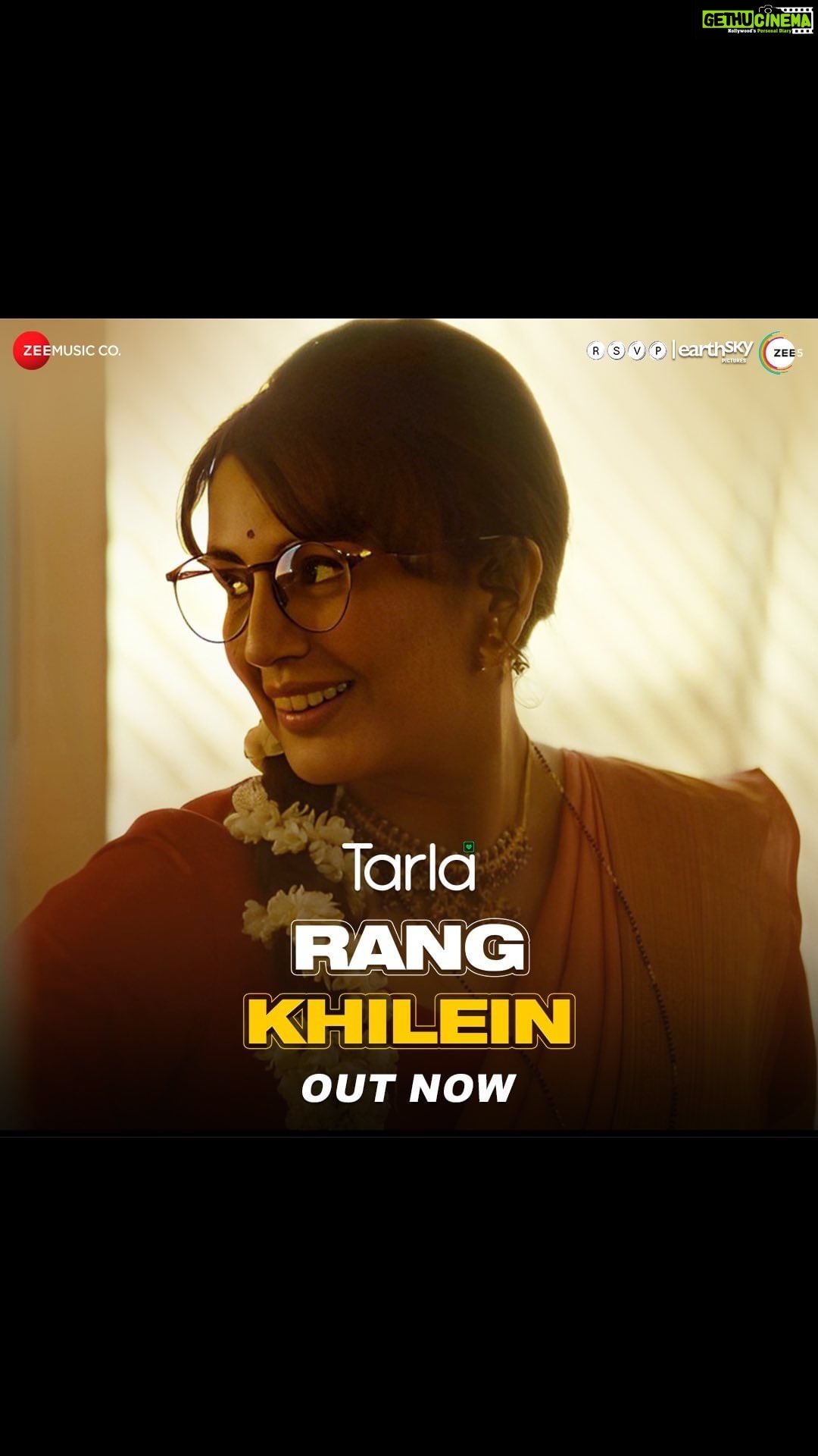 Huma Qureshi Instagram - Make your day as colourful as this song. #RangKhilein Out Now! Watch #TarlaOnZEE5, streaming now @mrfilmistaani @pglens @ronnie.screwvala @ashwinyiyertiwari @niteshtiwari22 @gautamved83 @pashanjal @hasanainhooda @varun.shetty.1840 @tarladalal @renudalalcooking @_sanjayshetty #SanjayDalal @deepak_dalal_official @nilotpalbora_music @hussainhaidry @rsvpmovies @earthskynotes @zee5 @zee5global @zeemusiccompany