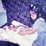 Ishaani Krishna Instagram - Happy Birthday Ammu 🤍 Thank you for being such a cool big sister 🧚🏻‍♀️ Have a great year ✨