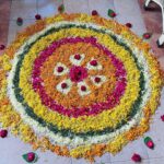 Ishika Singh Instagram – Freshen up with flowers as colourful as this pookalum. Happy Onam #happyday #happyonam #happyonam🌻🌺
