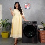 Ishita Dutta Instagram - Calling all super moms! We know juggling a million tasks is your daily routine. But what if we told you there’s a secret to make life easier? Meet the LG Dryer! With its Plug-and-Play feature, you can easily plug the Dryer anywhere and use it. In just 30 minutes, it works its magic. But wait, there’s more! It doesn’t stop at quick drying. The LG Dryer goes the extra mile, protecting your precious clothes from dust, pollution and nasty allergens. That means allergy-free and super hygienic outfits for your little ones. Moms, when it comes to Drying clothes, LG Dryer is not just ordinary. It’s your best companion in the multitasking game! @lbb.mumbai @lg_india #LGDryerMomApproved #MomLifeMadeEasy #Plug&PlayDryer #LGDUALInverterHeatPumpDryer #LGDryer #AllergyCare #Laundry #LGDryer #LG #LifesGood #LGIndia