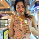 Iswarya Menon Instagram – You are what you eat, So eat dessert 🍮🤨🍨🤪🧁😝