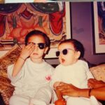 Jackie Shroff Instagram – Always protecting each other since childhood. 
Tiger and Krishna,  my heart’s pride and joy ♥️

#happyrakhi #rakshabandhan #brothersisterlove
#siblings