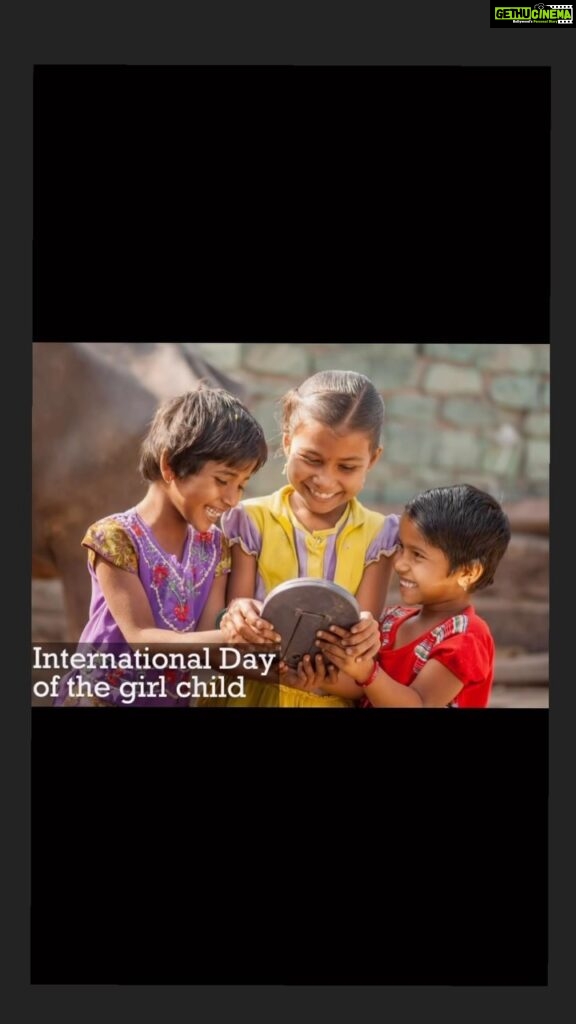Jackie Shroff Instagram - Girl child, our Shakti ♥️ #internationaldayofthegirlchild #shakti