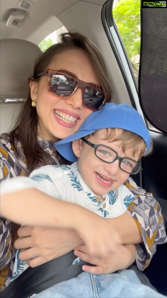 Jankee Parekh Instagram - Today marks one month of pure joy watching my little baby rock his newest accessory with so much charm. While we were told that he will take a month or two to adjust to the glasses, this little man surprised us by taking to them immediately. That’s him on Day 1, owing it like a pro and wearing his glasses all day long. It’s a reminder that sometimes, as parents, we tend to overthink & overplan for our babies. Yet, they continue to surprise us by adapting with such ease & teaching us to trust their incredible ability to embrace change 💕 #ProudMumma