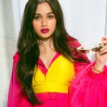 Jannat Zubair Rahmani Instagram - In 2022, Rahmani featured in ‘Forbes 30 Under 30’ list and called it one of her biggest teen achievements. The same year, she also participated in one of the most anticipated reality TV shows “Fear Factor: Khatron Ke Khiladi 12” and ended up at the 4th position. Zubair who earlier only used to feature in songs is now engaging all with her singing. Her new Arabic song 'Kayfa Haluka' recently made it to the music charts and is being loved for its catchy beats and for her sizzling looks. In this candid chat with FACE, the actress-turned-influencer talks about the role of social media in her career, reuniting with Shraddha Kapoor, setting fashion goals, an important life lesson, and much more… Produced By: @facemag.in Publisher: @harshithundet Creative Director: @farrahkader Photography: @thebhupeshkalal Production: @rayyroomfilms Stylist: @juhi.ali Makeup & Hair Artist: @rishinaacharya Shoot Coordinator: @masaladosa_ Asst. Creative Dir: @haaute Interview by: @tanishka.juneja Asst. MUAH: @abranashaikh Artist Publicity: @straighttalkcomm On Jannat- Blue Tech Bustier and Orange Taeko Skirt: Outfit: @virsheteofficial Bag: @lavieworld Accessories: @rubans.in Heels: @rossobrunelloofficial Pink Co-ord set paired with Yellow Bralette: Outfit: @ranbirmukherjeeofficial Bag: @lavieworld Accessories: @rubans.in Heels: @rossobrunelloofficial #FaceMagazine #JannatZubair #FaceoftheMonth #Interview #Exclusive #PhotoShoot #DigitalMagazine #Explore Mumbai, Maharashtra