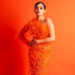 Jannat Zubair Rahmani Instagram - Feeling orange for Grazia 🍊 Outfit @chiselbymr Stylist @styledbysujata Earring @kiwibymusskan_jewelry Makeup @makeupbysurbhik 📸 @smileplease_25