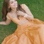 Jiya Shankar Instagram - Hella heart eyes for you 😍🥰 Photographer :@akshayphotoartist Outfit: @devnaagri Stylist: @anamikajain__ Jewellery- @gewelsbymona Location- @theforestclubresort @zuperhotels Artist Reputation Management : @oceanmediapr