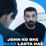 John Abraham Instagram – if anything, this proves that even the fearless have their moments of horror! 🫣
watch #AdhuraOnPrime, July 7

@rasikadugal @ishwaksingh @rahuldevofficial @gauravvkchawla @ananyananya @onlyemmay @madhubhojwani @nikkhiladvani @emmayentertainment @shrenik_arora @poojan_chhabra @zoamorani @sahilgsalathia @rijulray @arukverma @jaimini_pathak #KCShankar @priyabanerjee