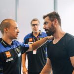 John Abraham Instagram - Great meeting the boys in the paddock… See you soon!!! @fabioquartararo20 @jackmilleraus @frankymorbido #paolocampionoti @pramacracing