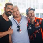 John Abraham Instagram - Great meeting the boys in the paddock… See you soon!!! @fabioquartararo20 @jackmilleraus @frankymorbido #paolocampionoti @pramacracing