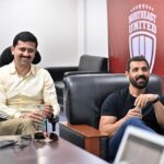 John Abraham Instagram – It was a special day filled with passion, strategic talks, and the energy of our team coming together!

Thank you @thejohnabraham for making it an unforgettable day at the #NEUFC offices 🤩

#StrongerAsOne #8States1United Indira Gandhi Athletic Stadium