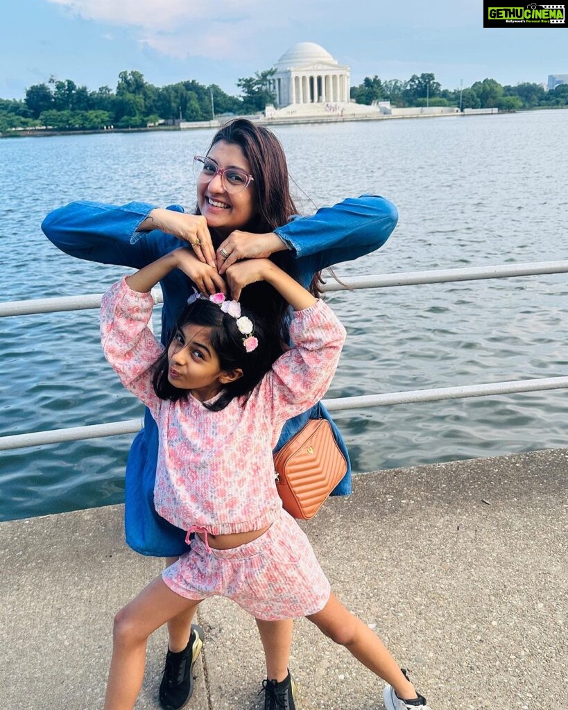 Juhi Parmar Instagram - Everyday with you as my travel partner is special! I see the world through your eyes and realize how exciting it is, how blessed we are to have each other, and how beautiful life is! DC was an unplanned part of our trip and yet the most special….promise to share the story very very soon! #travel #traveler #travelgram #travelbuddy #motherdaughter #usa #JSinUS #washington Washington D.C.