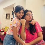 Juhi Parmar Instagram - Rakshabandhan has always been a festive time at home and what's most special is the memories....Every year like I have shared earlier, Samairra ties rakhi to me and its a bond of ours where I shall always protect her! This year Samairra was a little under the weather hence we all couldn't get ready and celebrate in the most festive way but Samairra still had a bright smile on her face and excitement in her eyes about tying rakhis and so while the frames may not look perfect, the definition of perfect is slightly different for us due to the smiles and warmth we shared along with the laughter. Not to miss we both tie rakhi to my dad too.. after all he is the one under whose umbrella of love and care we all are protected 💖 #togetherforever #togetherness #rakhi #rakhshabandhan #family #bond