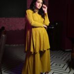 Juhi Parmar Instagram - Let the eyes show confidence, let your aura exude grace and remember as a woman there's nothing that can ever be unbeatable if you believe! #believe #believer #believeinyourself #standingtall Styled by: @ashnaamakhijani Outfit: @wanderlustbysahiba Neckpiece: @fashionjewellery_21 Location: @jlwamumbai Managed by: @brandnbuzz