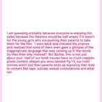 Juhi Parmar Instagram – A lot of my own audience is not going to happy be with what I share today, some of you may send me a lot of angst but I share this note as a concerned parent to Barbie! And for the other parents out there, don’t make the mistake I did and please do check before you take your child for the film,
that choice is yours!
#responsibleparentingwithjuhi #parenting #responsibleparenting #parent