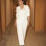 Kajal Aggarwal Instagram - Always in love with white 🤍 For @theayurvedaco Kajal by Kajal Launch at the @flipkart Event 💫 . . . . . . 📷: @kamleshmane.photography MUA : @vishalcharanmakeuphair
