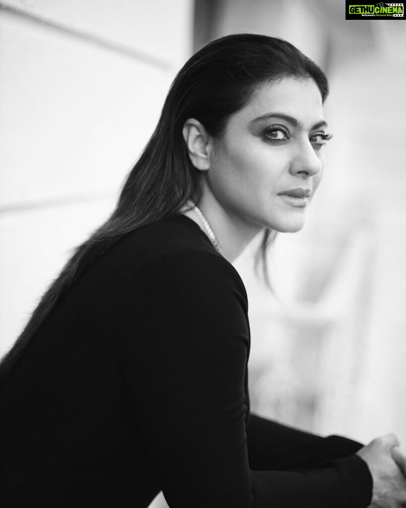 Kajol Instagram - Psychology says people who like the colour black have the most colourful minds. What say you?