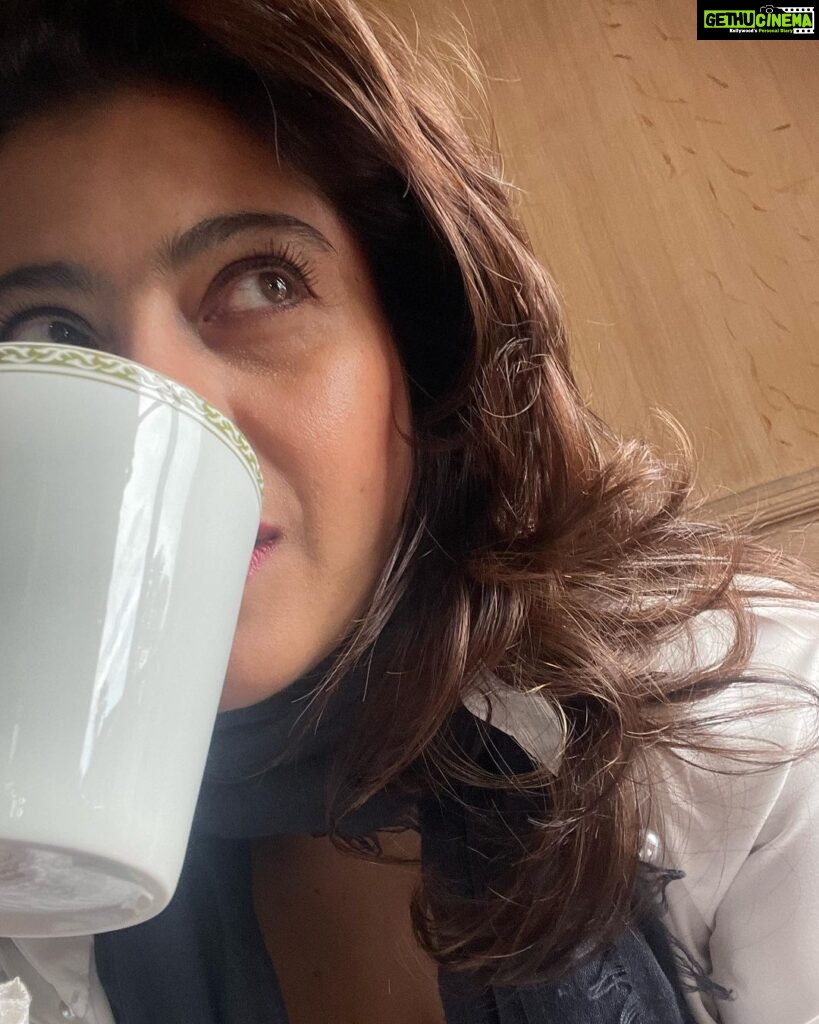 Kajol Instagram - When ur coffee means more to you than your picture … #sundayvibes