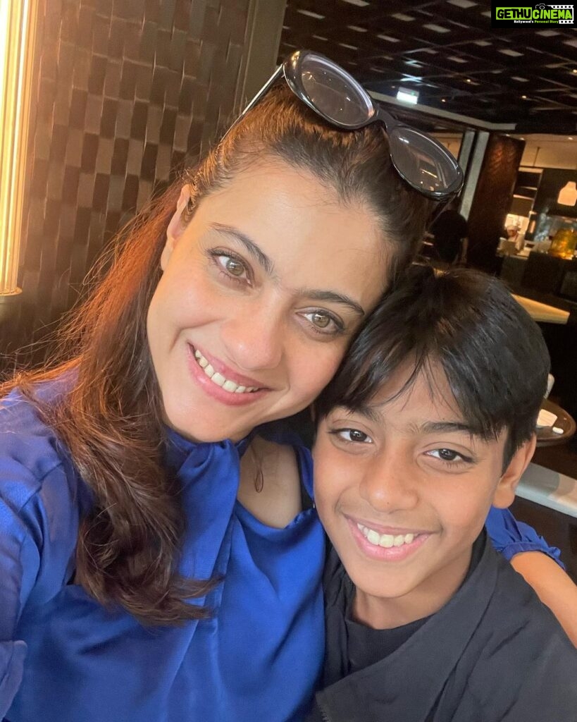 Kajol Instagram - Happy happy 13th birthday baby boy. This day will never come again in ur life. It’s momentous for the both of us .. u because u become a young adult and me because I now have a young adult as a child 🫣🤗 . Love you to bits and pieces ❤❤❤❤